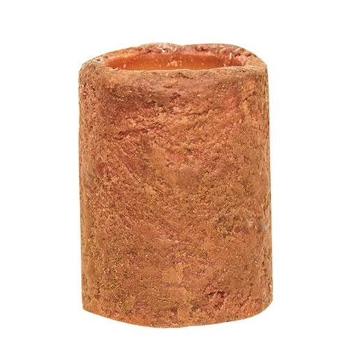 Orange Cake Votive Timer Pillar 2" x 3"
