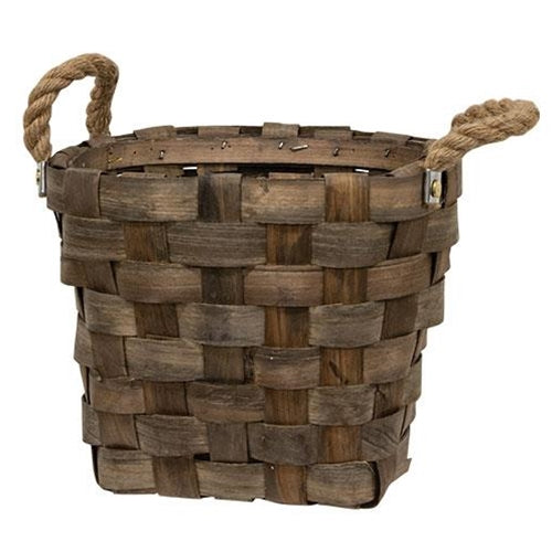Tobacco Gathering Basket With Jute Handles