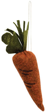 Felt Carrot 8"