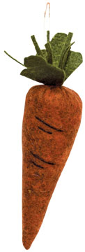 Felt Carrot 5"