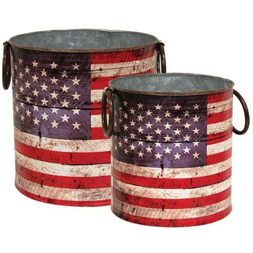 2/Set Americana Buckets