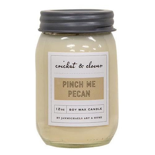 Pinch Me Pecan Jar Candle 12oz