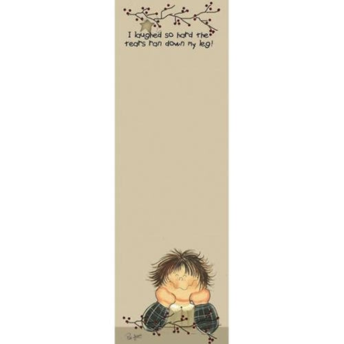 Laughed So Hard Notepad