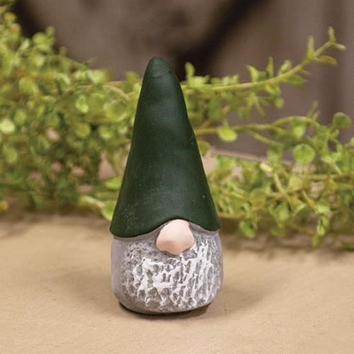 Small Green Hat Resin Gnome