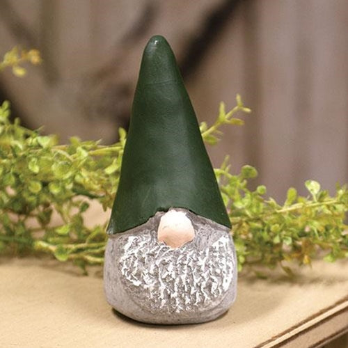 Tall Green Hat Resin Gnome