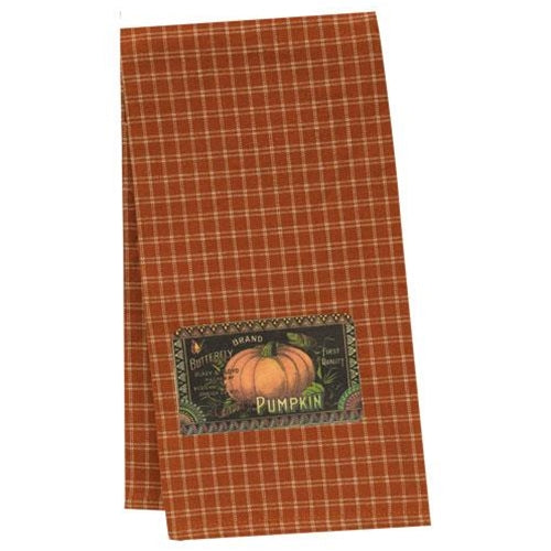 Butterfly Brand Pumpkin Dish Towel