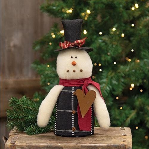 Jimmy Snowman w/Top Hat & Rusty Heart – Primitive Renditions