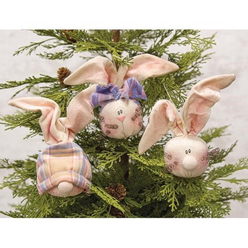 3/Set Bunny Ornaments