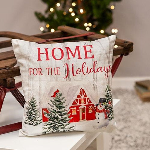 Home For The Holidays Pillow