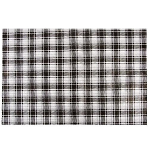 240/Pkg Black & White Buffalo Check Tissue Paper