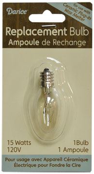 Wax Melter 15 Watt  Bulb