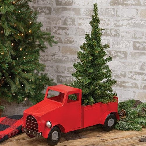 Red Metal Truck – Primitive Renditions
