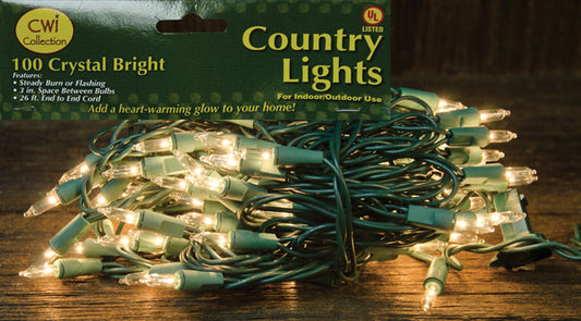 Light Set Green Cord 100ct