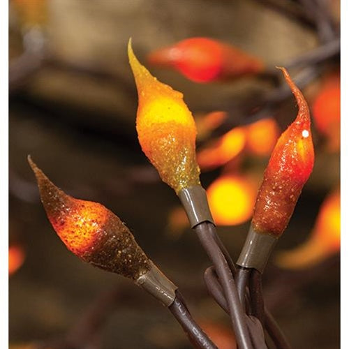 Fall Leaves Silicone Teeny Lights 20c
