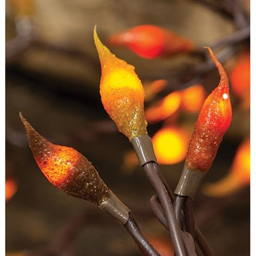 Fall Leaves Silicone Teeny Lights 50ct