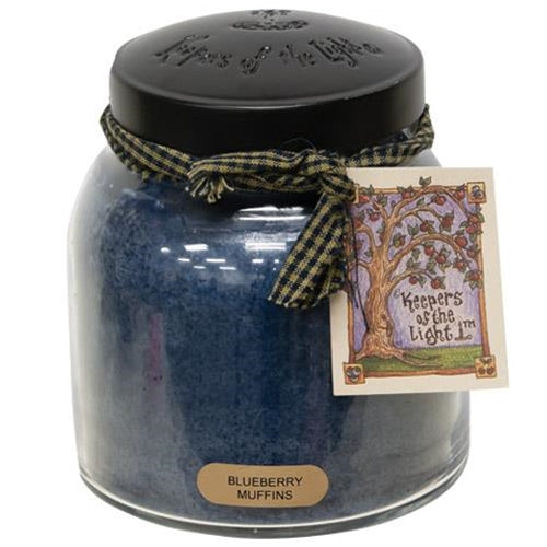 Blueberry Muffins Papa Jar Candle 34oz