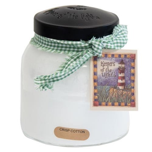 Crisp Cotton Jar Candle 34oz