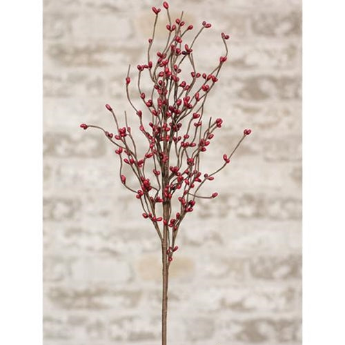 Pip Berry Spray 26" Burgundy