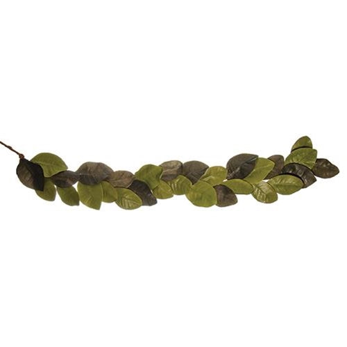 Elegant Magnolia Leaves Garland 4.5ft