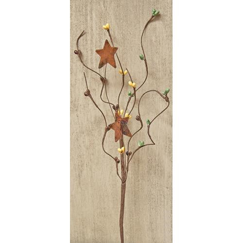 Coffee Bean Pip & Star Pick 12"