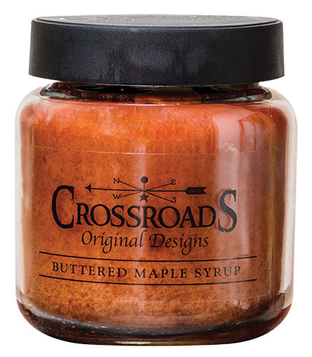 Buttered Maple Syrup Jar Candle 16oz