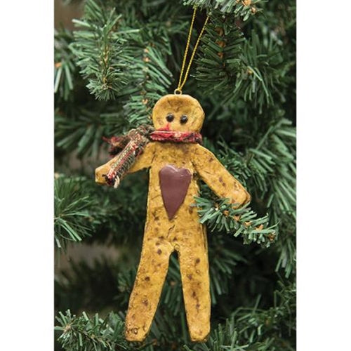 Resin Gingerbread Ornament
