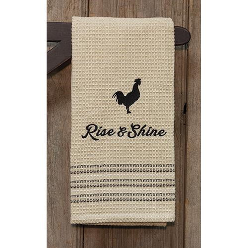 Rise & Shine Dish Towel 20x28