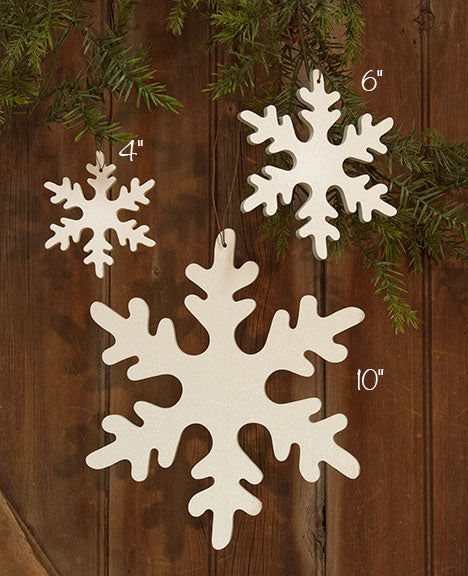 Snowflake Ornament - 10"