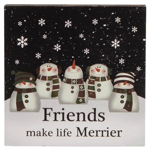 2/Set Friends Make Life Merrier Blocks