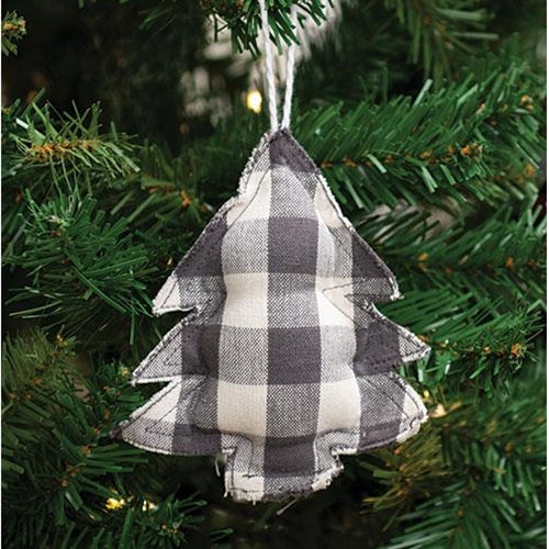 Buffalo Check Christmas Tree Ornament