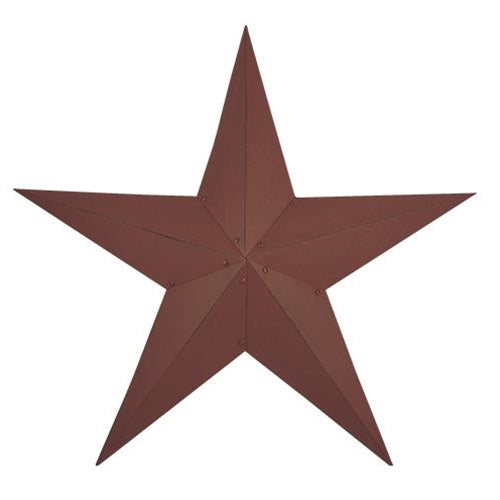Barn Star - Burgundy - 36"