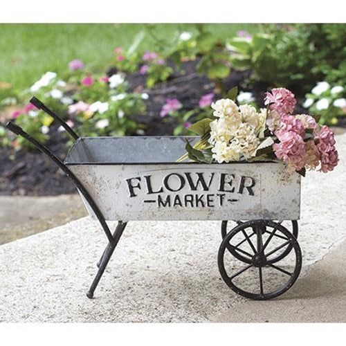 Vintage Flower Market Cart