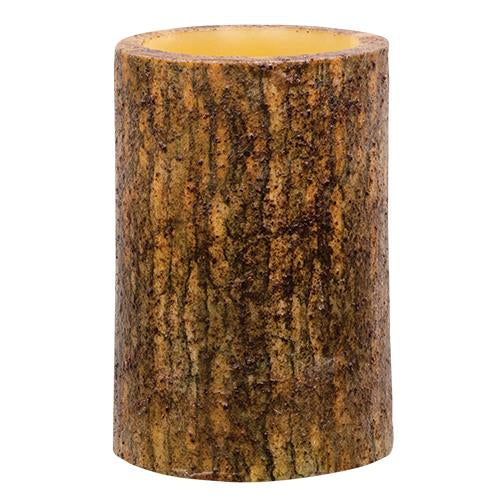 Mustard Bark Timer Pillar