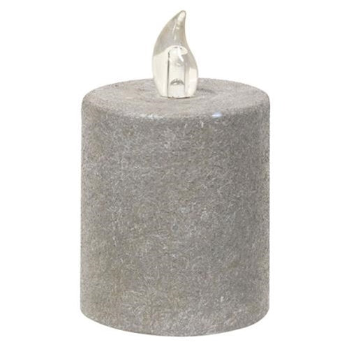 Cement Look Timer Pillar 2.25" x 3.5"
