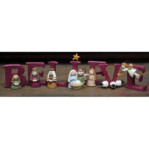 7/Set Believe Nativity