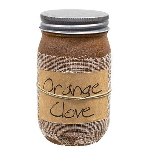 Orange Clove Jar Candle 16oz