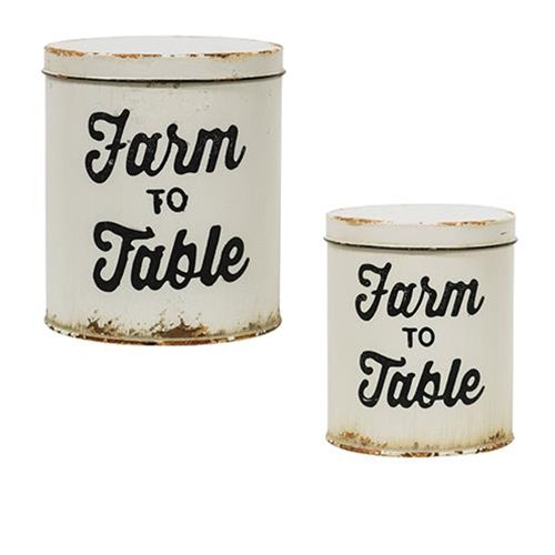 2/Set Farm to Table Canisters