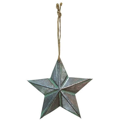 Copper Star Ornament 6"