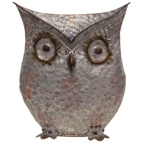 Aged Owl Bucket 13.5"