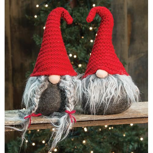Mr. or Mrs. Gnome Santa Head Assorted