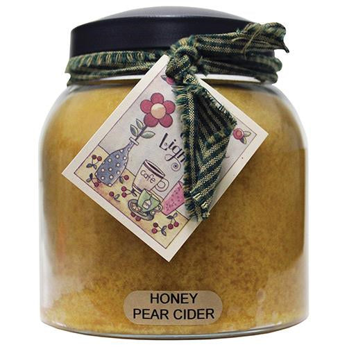 Honey Pear Cider Papa Jar Candle 34oz.